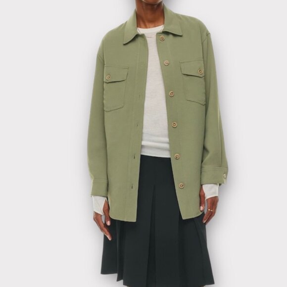 Wilfred Ganna Shirt Jacket Bitter Sage - Picture 1 of 13